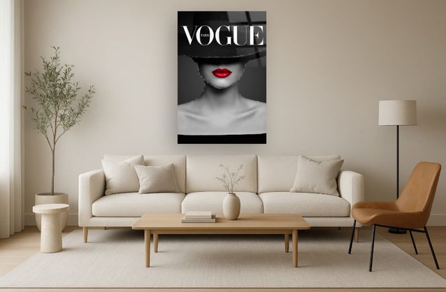 Classy Living Dramatic Chic Enigma Wall Art-1