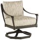 Century® Customizable Andalusia Aluminum Outdoor Swivel Rocker Lounge Chair-0