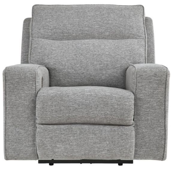 Signature Design by Ashley® Biscoe Pewter Power Recliner with Adjustable Headrest-2