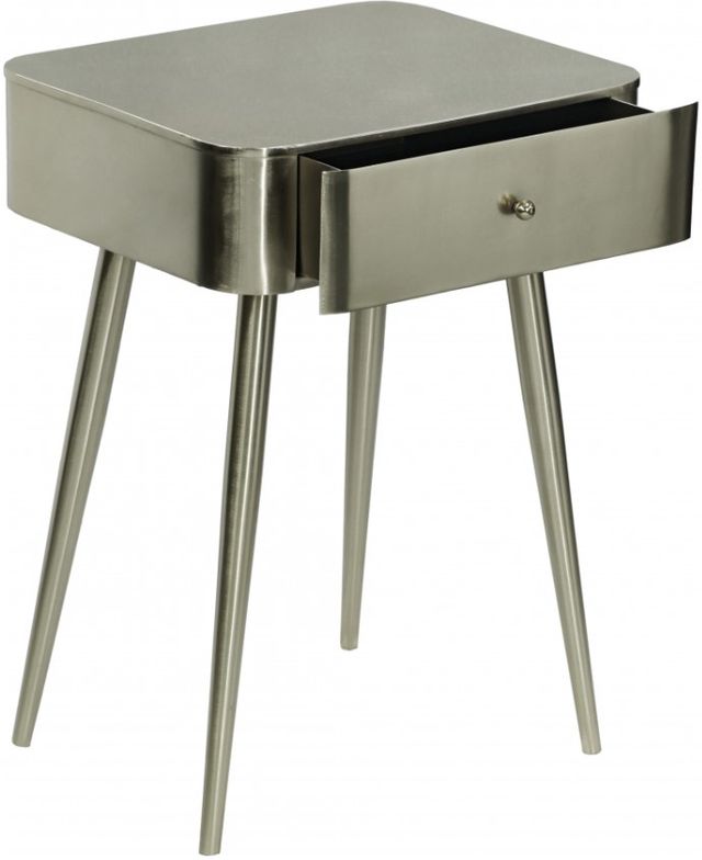 Meridian Furniture Rylan Silver Nightstand-0