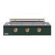 Caliber™ Rockwell Social 48" 3-Burner Emerald Built-In Natural Gas Grill with Gold Hardware-0