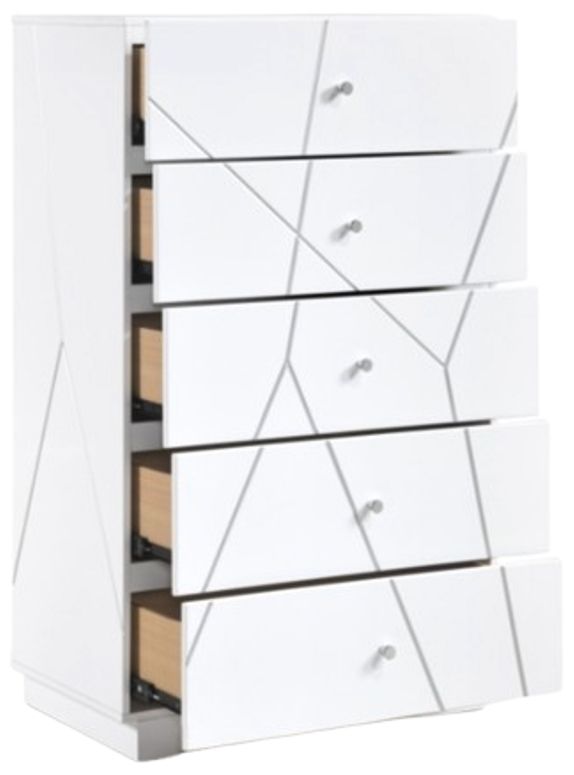 Homelegance® Orlo High Gloss White Chest-3