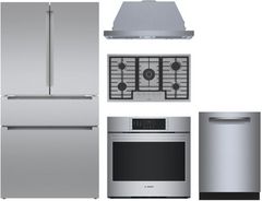 Bosch 5 Piece Stainless Steel Kitchen Package