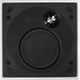KEF 4.5" White Square Shallow Depth In-Wall Speaker-0