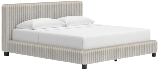 Signature Design by Ashley® Zuraleus White Queen Upholstered Bed-0
