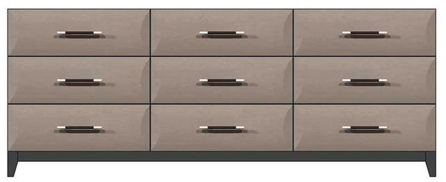 Country View Woodworking Customizable American Modern 84" 9-Drawer Solid Wood Legs Dresser-0