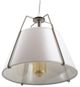 YHD Studio Nickel/White 1-Light Pendant Lighting-2