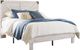 Signature Design by Ashley® Shawburn 5-Piece Whitewash Full Crossbuck Panel Platform  Bed Set-1