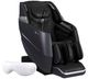 Elements International Ease Black Massage Chair with Eye Massager-0