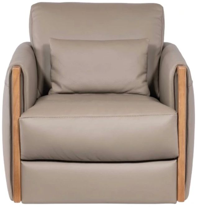 Hooker® Furniture SS Meridian Miami Truffle Swivel Chair-1