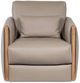 Hooker® Furniture SS Meridian Miami Truffle Swivel Chair-1