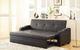Mazin Furniture Marcelo Black Elegant Lounger-1