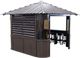 Great Lakes Spas Fraser Coffee Resin Outdoor Wrap Gazebo-2