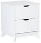 Powell® Portix 2-Piece White 2-Drawer Nightstand Set-3