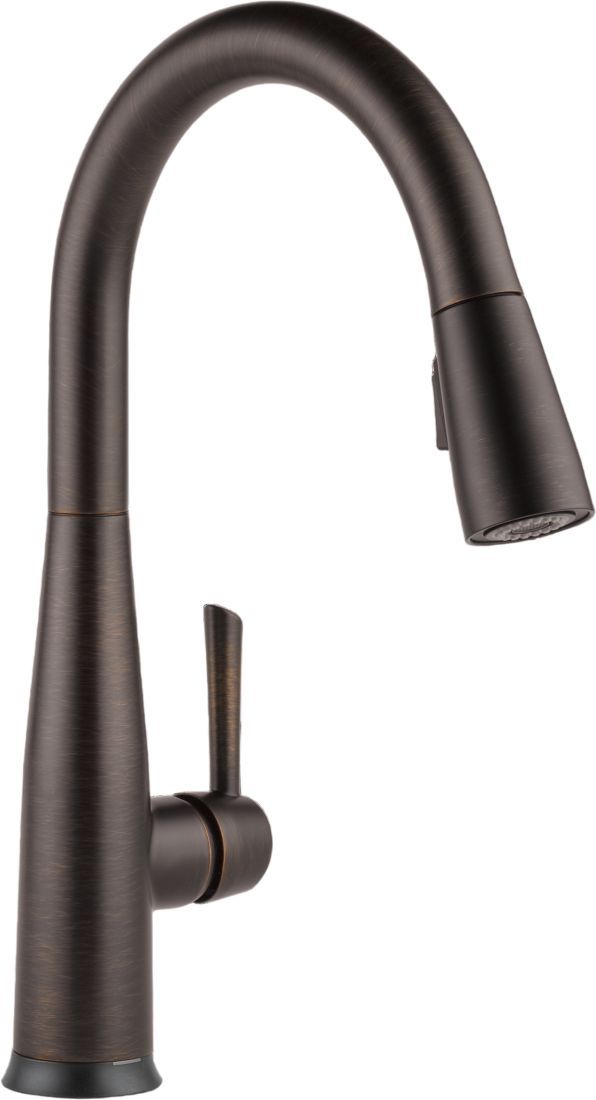 Delta Essa® Venetian Bronze VoiceIQ® Single Handle Pull-Down Kitchen Faucet with Touch2O® Technology-0