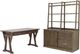 Liberty Furniture Stone Brook 3-Piece Rustic Saddle Desk Set-0