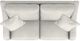 La-Z-Boy® Charlie Vellum Apartment-Size Sofa-5