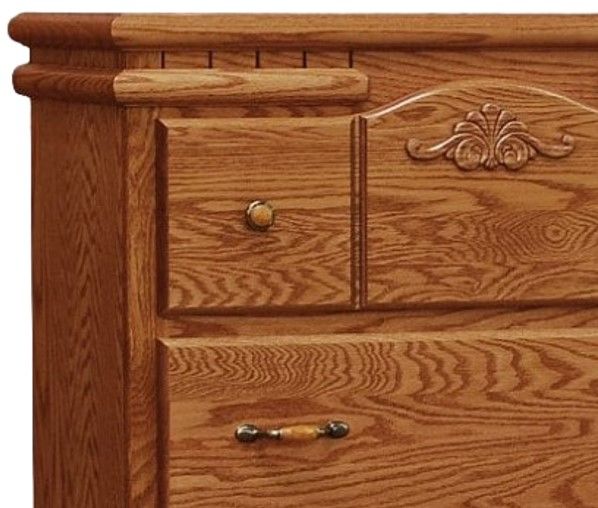 Wolfcraft Furniture Vintage Brown Petite Dresser-2