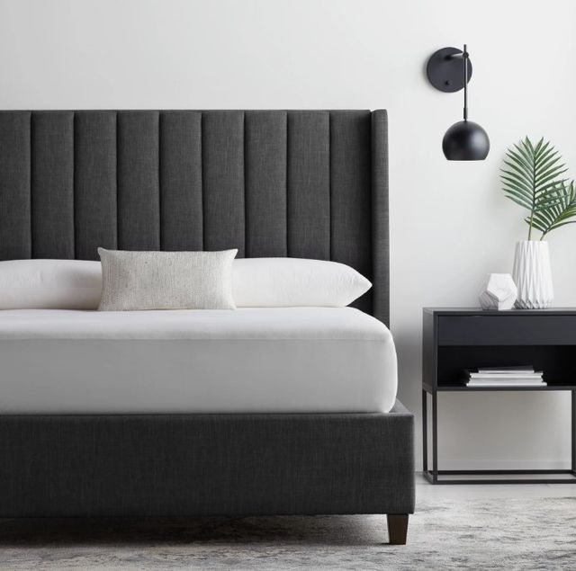 Malouf® Five Sided® Split King Mattress Protector with TENCEL™ + Omniphase®-1
