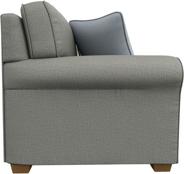 Best® Home Furnishings Customizable Shannon Queen Memory Foam Sofa Sleeper with Honey Birch Legs-2