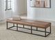 Signature Design by Ashley® Joston Black/Caramel Accent Bench-1