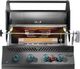 Napoleon 700 Series 5-Burner Matte Black Built In Natural Gas Grill with Infrared Rear Burner-4
