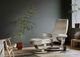 Stressless® by Ekornes® Customizable View Medium Manual Recliner and Ottoman with Classic Base-1