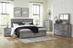 Signature Design by Ashley® Bronyan Dark Gray King Panel Bed-4