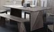 Diamond Sofa® Motion Grey Dining Table-0