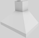 Vent-A-Hood® 42" White Euro-Style Wall Mounted Range Hood-5