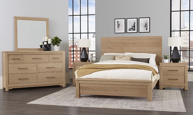 Artisan & Post by Vaughan-Bassett Crafted Cherry Bedroom by Ben & Erin Napier Bleached California King Panel Bed-2