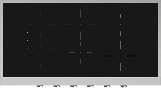 Ilve Nostalgie II 48” Stainless Steel Induction Rangetop with 6 Elements and Burnished Trim-0