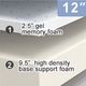 Furniture of America® Artemisia 12" Memory Foam Plush Tight Top Full Mattress-2
