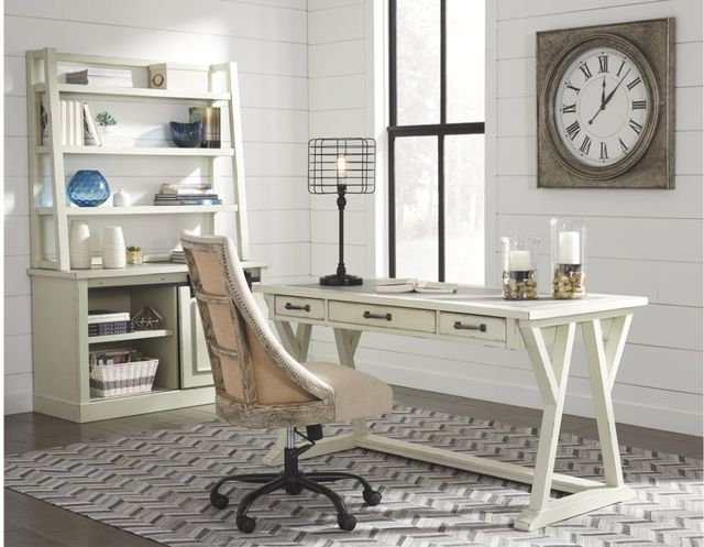 Signature Design by Ashley® Jonileene 2-Piece Gray/White Home Office Set-3