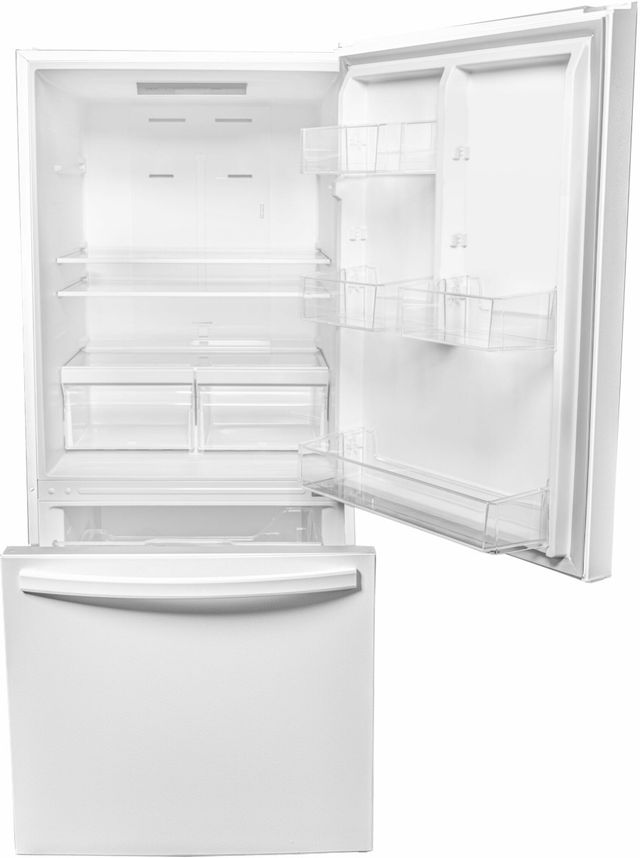 Danby® 30 in. 18.7 Cu. Ft. White Bottom Freezer Refrigerator-1