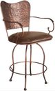 Horizon Home® Santa Clara Bronze 24" Swivel Barstool-0