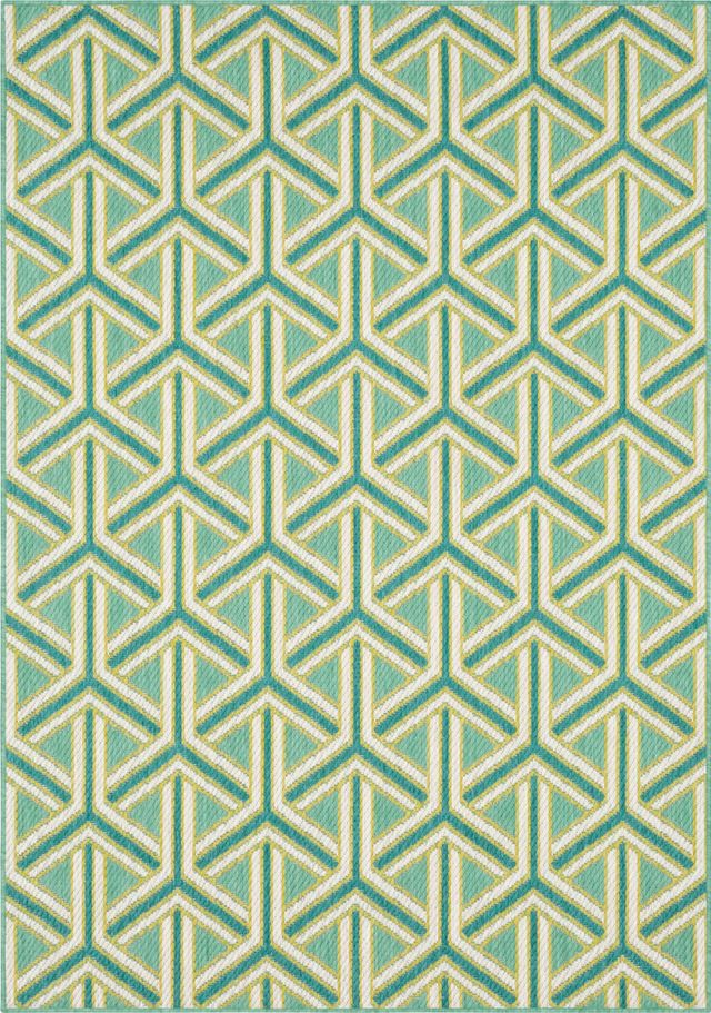 Karastan® Drew & Jonathan Home Cranleigh Wintergreen 10' x 13' Area Rug-0