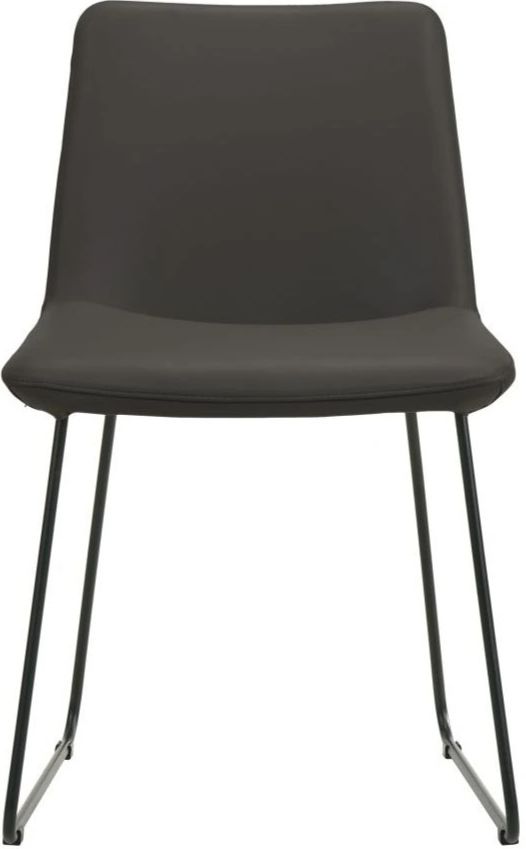 Moe's Home Collection Villa 2-Piece Black Dining Side Chair Set-0