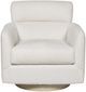 Vanguard® Furniture Customizable Georgianna Leather Swivel Chair-1