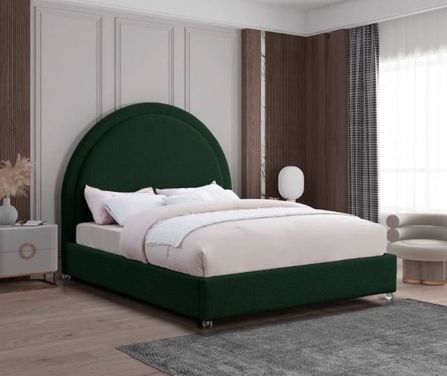 Meridian Furniture Milo Green Queen Bed-2