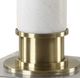 Uttermost® Plinth White Marble Table Lamp-5