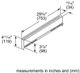 Bosch 4 Low Back Accessory for Dual Fuel Slide-1