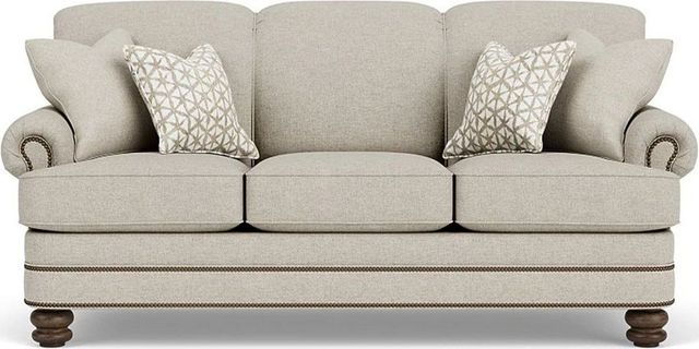 Flexsteel® Bay Bridge Silver Driftwood Sofa-1