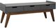 Elements International Sade Grey Bench-0