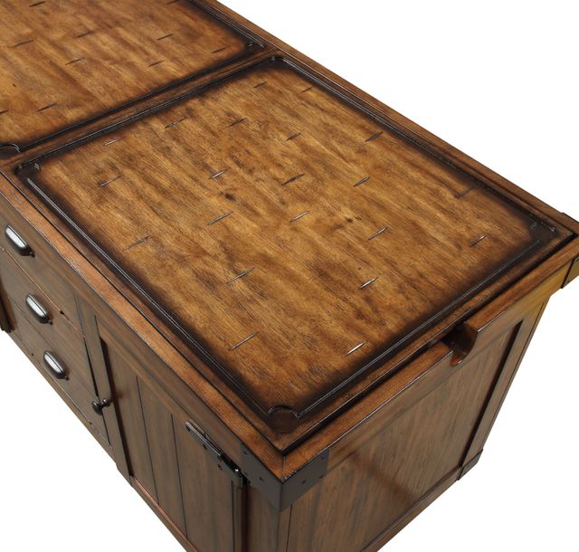 ACME Furniture Kabili Antique Tobacco Kitchen Cart-2