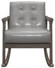 Homelegance® Auden Gray/Light Gray Rocking Chair-2