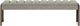 Bernards Elure Latte/Gray Dining Bench-1