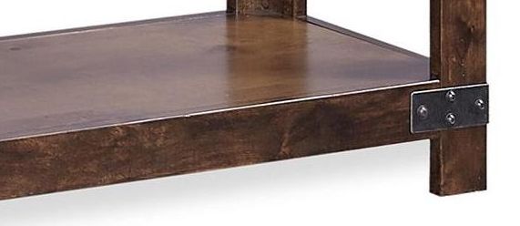 aspenhome® Industrial Tobacco Sofa Table-1