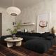 TOV Furniture Calliope 6-Piece Black Modular U-Shape Sectional-1