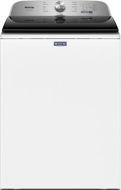 Maytag Top Load Pair (Pet Pro) (YMED6500MW-MVW6500MW) - White Maytag Top Load Pair (Pet Pro) (YMED6500MW-MVW6500MW) - White